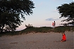  Plaża przy polu namiotowym w Schaprode.