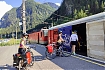  Z Sankt Johann im Pongau do Obervellach - drugi dzień na Alpe Adria: Pociąg na trasie Bockstein-Mallnitz.